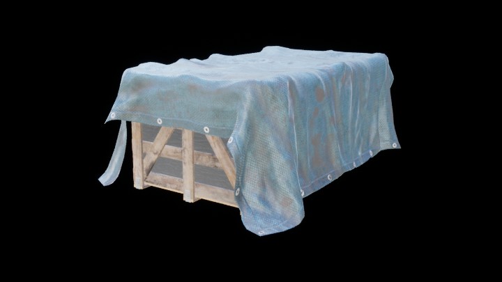 UE项目资源_模型资源_木箱子009