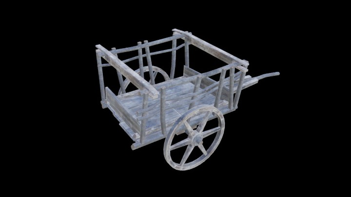 UE项目资源_模型资源_木车011