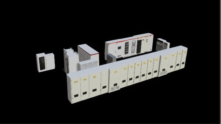 UE项目资源_模型资源_机柜008