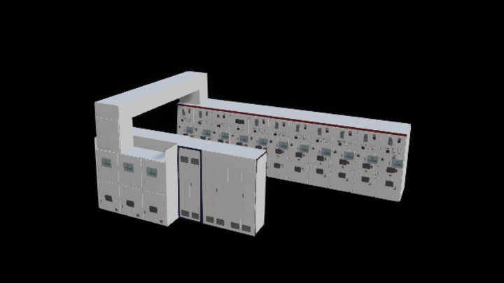 UE项目资源_模型资源_机柜010