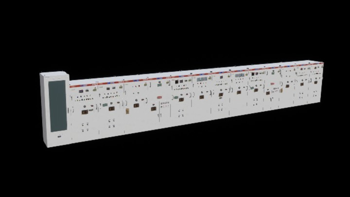 UE项目资源_模型资源_机柜013