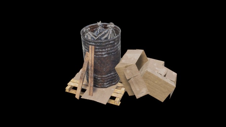 UE项目资源_模型资源_杂物堆007