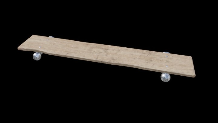 UE项目资源_模型资源_板车004