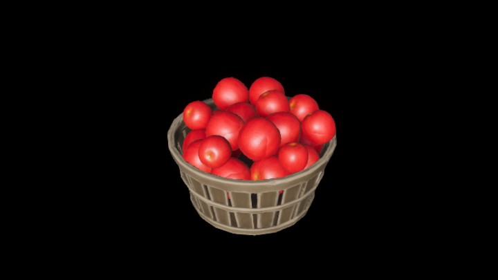 UE项目资源_模型资源_果篮011