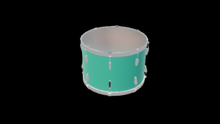 UE项目资源_模型资源_架子鼓012