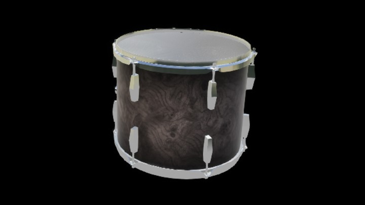 UE项目资源_模型资源_架子鼓024