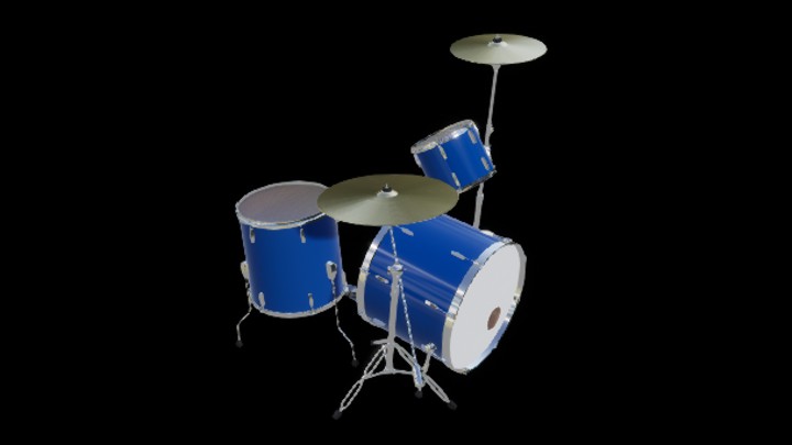 UE项目资源_模型资源_架子鼓025