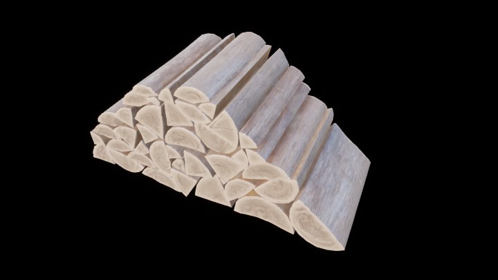 UE项目资源_模型资源_柴堆010