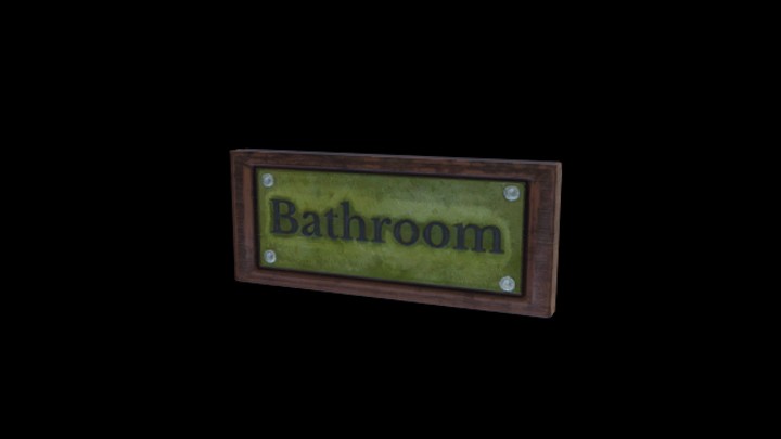 UE项目资源_模型资源_标牌091