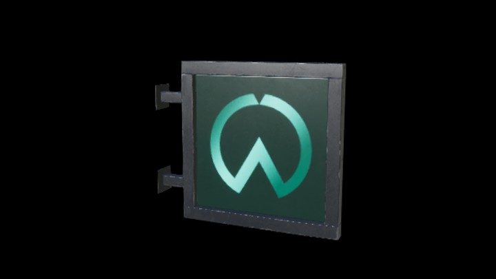 UE项目资源_模型资源_标牌147