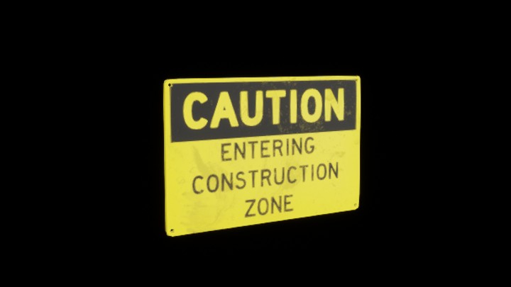 UE项目资源_模型资源_标牌154