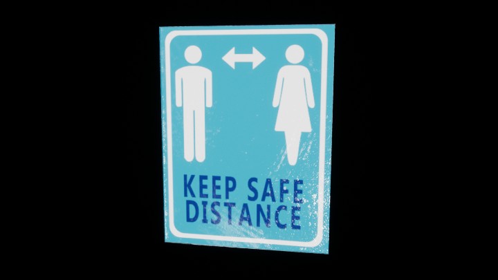 UE项目资源_模型资源_标识牌029