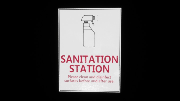 UE项目资源_模型资源_标识牌034