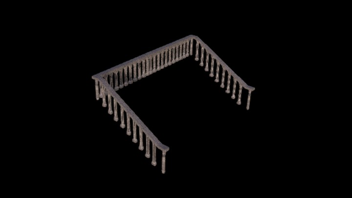 UE项目资源_模型资源_楼梯200