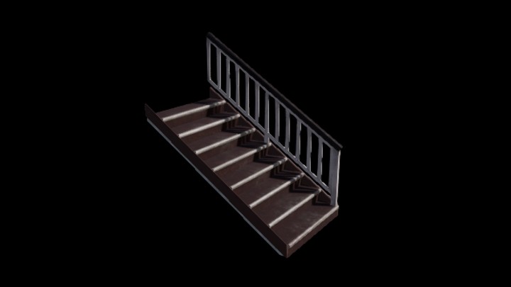 UE项目资源_模型资源_楼梯213