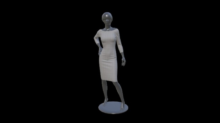 UE项目资源_模型资源_模特012