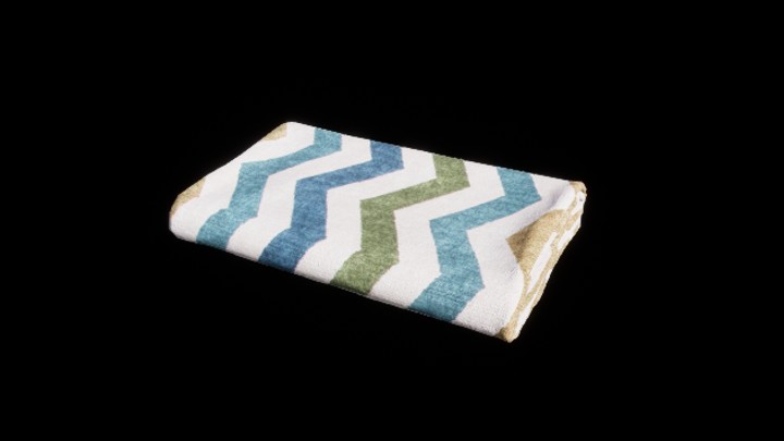 UE项目资源_模型资源_毛巾063