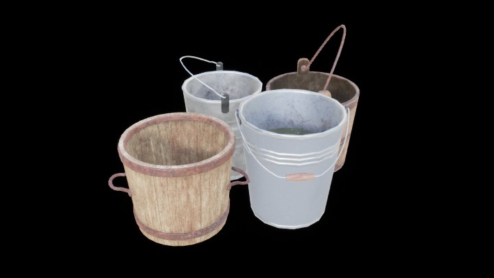 UE项目资源_模型资源_水桶027