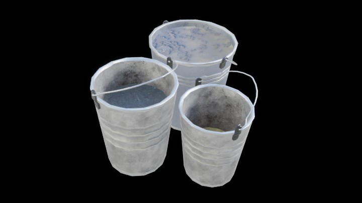 UE项目资源_模型资源_水桶028