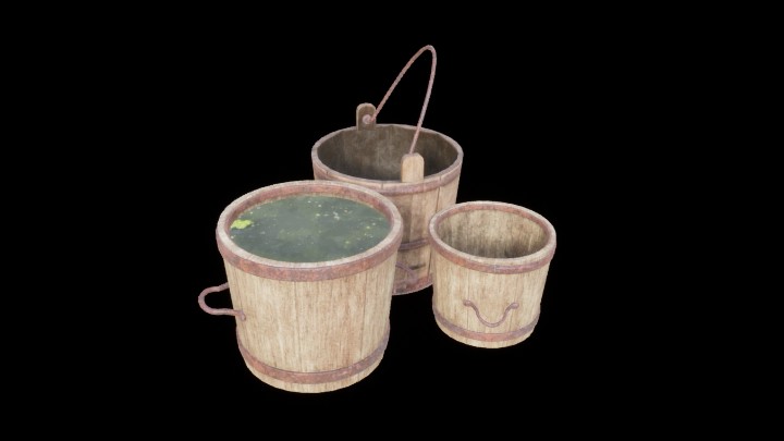 UE项目资源_模型资源_水桶029