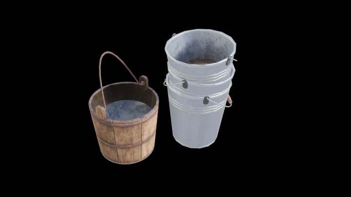 UE项目资源_模型资源_水桶030