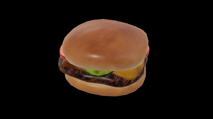 UE项目资源_模型资源_汉堡007