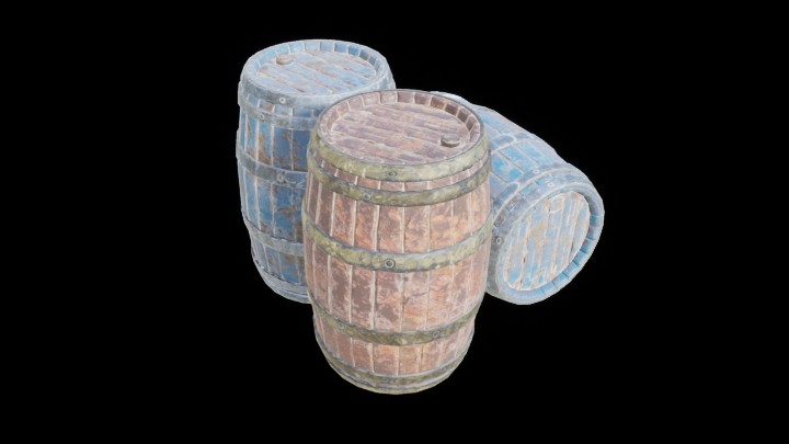 UE项目资源_模型资源_油桶082