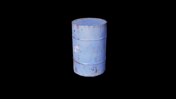 UE项目资源_模型资源_油桶104