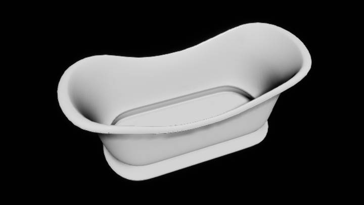 UE项目资源_模型资源_浴缸034