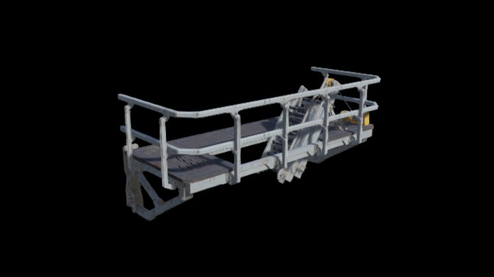 UE项目资源_模型资源_消防云梯006