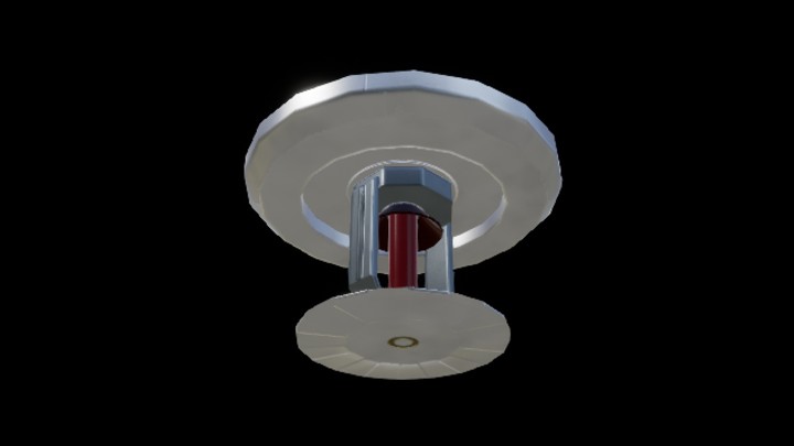 UE项目资源_模型资源_消防喷头001