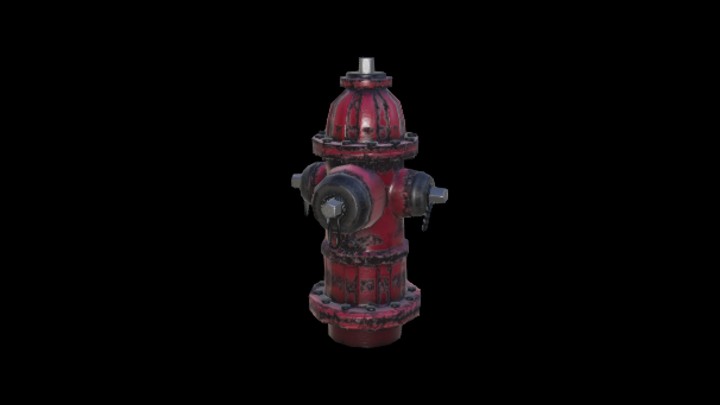 UE项目资源_模型资源_消防栓030