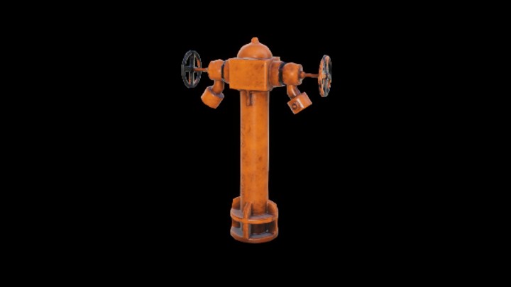 UE项目资源_模型资源_消防栓035