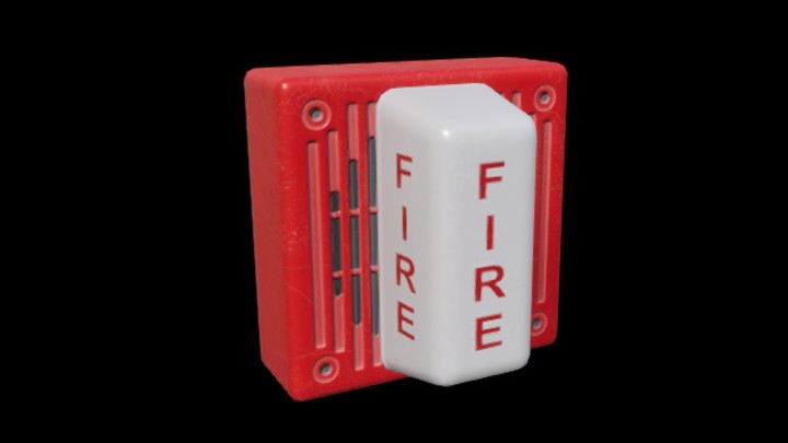 UE项目资源_模型资源_消防照明灯001