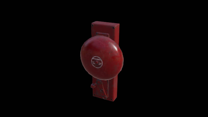 UE项目资源_模型资源_火警报警器001