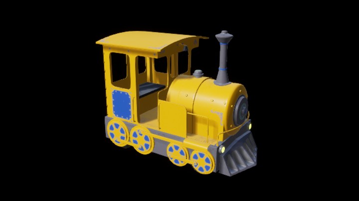 UE项目资源_模型资源_火车007