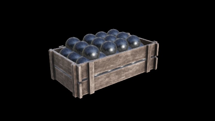 UE项目资源_模型资源_炮弹箱001