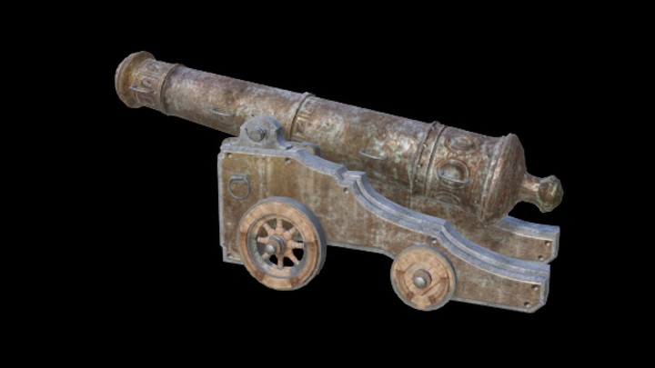 UE项目资源_模型资源_炮车002