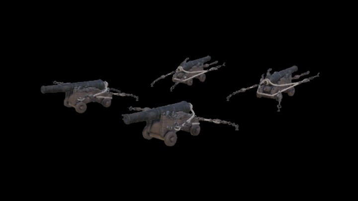 UE项目资源_模型资源_炮车003