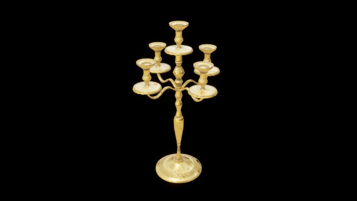 UE项目资源_模型资源_烛台056