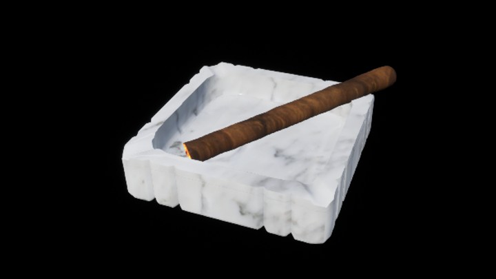 UE项目资源_模型资源_烟灰缸013