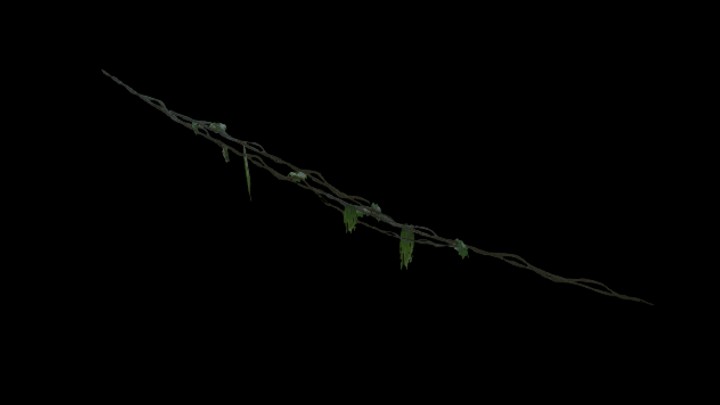 UE项目资源_模型资源_爬藤020