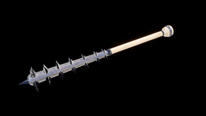 UE项目资源_模型资源_狼牙棒010