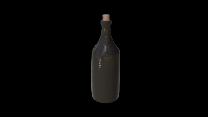UE项目资源_模型资源_玻璃瓶050