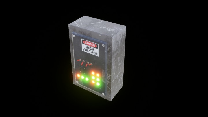 UE项目资源_模型资源_电箱126