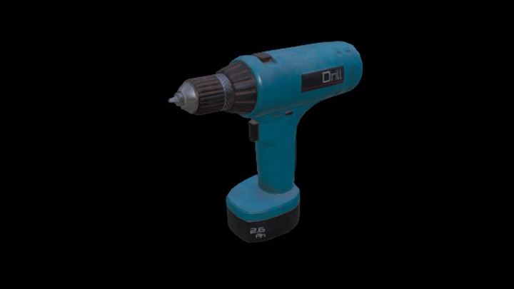 UE项目资源_模型资源_电钻004