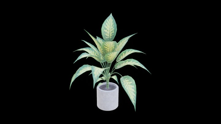 UE项目资源_模型资源_盆栽166