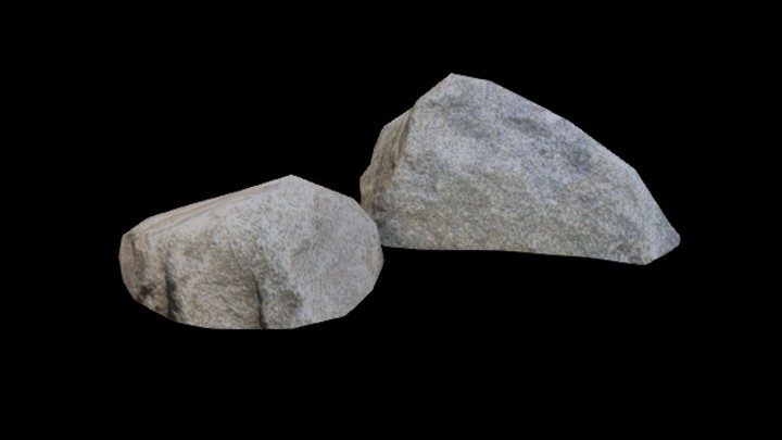 UE项目资源_模型资源_石头1024