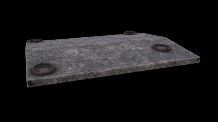 UE项目资源_模型资源_石棺盖004