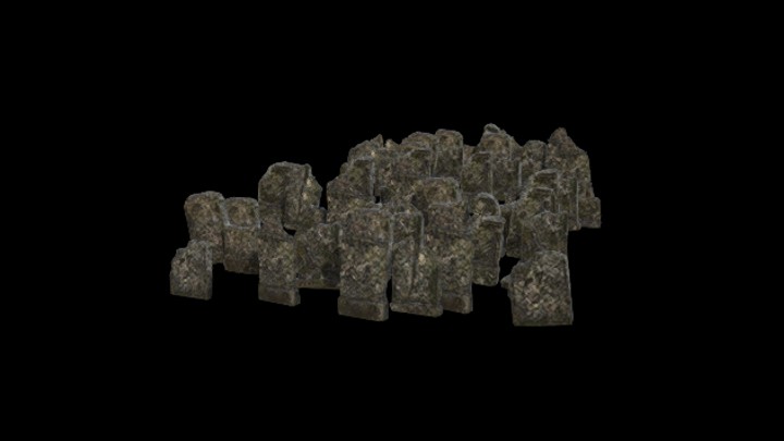 UE项目资源_模型资源_石碑031